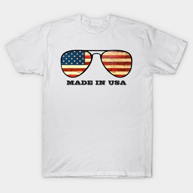 Made in USA T-Shirt by JoannaMichelle